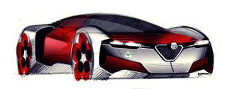 Illustration for article titled Alfa's Porsche rival should actually be an Audi R8 rival